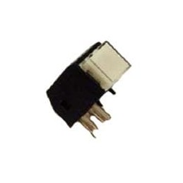 1 pcs : LP4OA1PBBTB - Pushbutton Switches DPDT ON MOM 3.5 VDC BLU LED