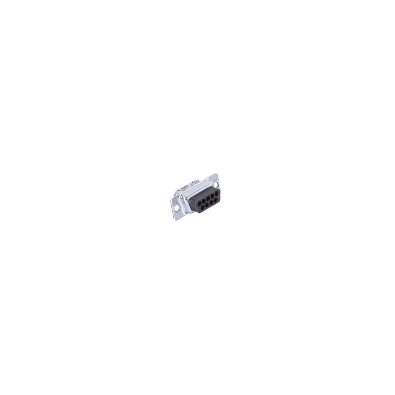 1 pcs : DEUH-9P-FO - D-Sub Standard Connectors 9C PLUG NO CONTACTS D*U SERIES