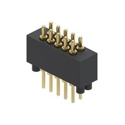 1 pcs : 855-22-010-10-001101 - Headers & Wire Housings 10P 2R THRU-HOLE .350 HEIGHT CONN