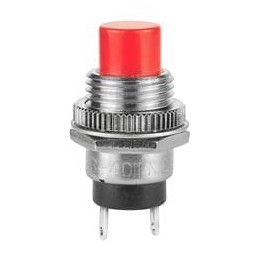 1 pcs : SB4011NCMC - Pushbutton Switches SPST ON(OFF) SOLDER LUG 3A RED PLUNGER
