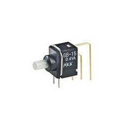 1 pcs : GB15AV - Pushbutton Switches SPDT ON-(ON) VERTICAL PC .4VA