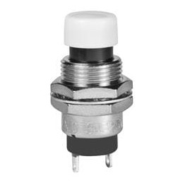 1 pcs : SB4011NOH-2B - Pushbutton Switches SPST 15/32 YELLOW LUG 3A RED PLUNGER