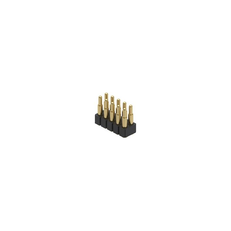 1 pcs : 839-22-010-30-001101 - Headers & Wire Housings .100' SMT 3mm Stroke Spring Conn, dbl