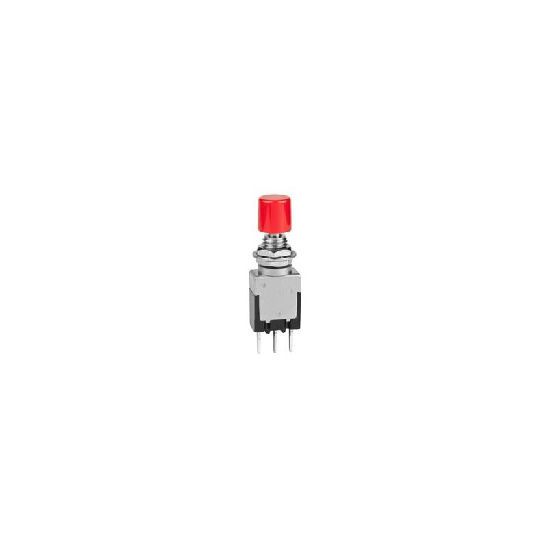 1 pcs : EB2011P-BC - Pushbutton Switches SPDT ON-(ON) 3A .315' CAP RED