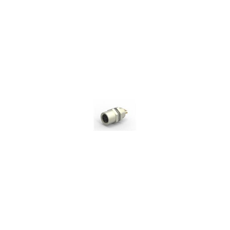 1 pcs : T4033014041-000 - Circular Metric Connectors M8 FMLE PNL FRONT 4POS STR