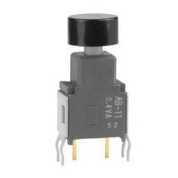 1 pcs : AB11BB-HA - Pushbutton Switches SPST OFF-(ON) STRT W/ BRACKET BLK