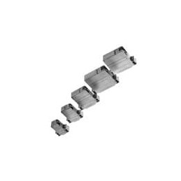 1 pcs : 173111-0194 - D-Sub Backshells HOOD METALIZED STRAIGHT CABLE