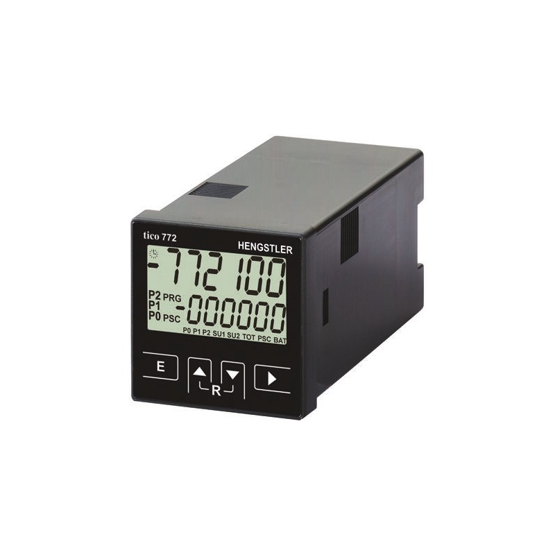 1 pcs - Hengstler TICO 772 Counter, 6 Digit, 60kHz, 230 V ac