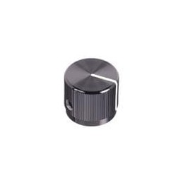 1 pcs : 420063B1/4 - Knobs & Dials BLK .748 DIA KNOB