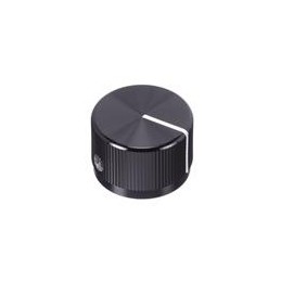 1 pcs : 42006-5B1/4 - Knobs & Dials BLK .940 DIA KNOB