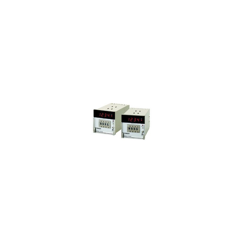 1 pcs - Omron H5AN Series DIN Rail Mount Timer Relay, 100 - 240 V ac, 12 - 24V dc, 2-Contact, 0.01 s -