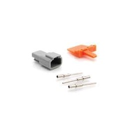 1 pcs : ATM04-3P-KIT01 - Automotive Connectors ATM 3P KIT WEDGE & CONTACTS