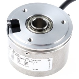 1 pcs - Baumer BHG Series Optical Incremental Encoder, 3600 ppr, HTL/Push Pull Signal, Hollow Type, 12mm Shaft