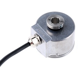 1 pcs - Baumer BHG Series Optical Incremental Encoder, 3600 ppr, HTL/Push Pull Signal, Hollow Type, 12mm Shaft