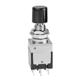 1 pcs : EB2061-BA - Pushbutton Switches DPDT MOM SOLDER LUG EB SERIES