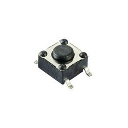 1 pcs : 222AMVAAR - Tactile Switches Gull Wing AF 160gf Act. Dir. Vertical