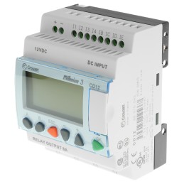 1 pcs - Crouzet Millenium 3 Series Logic Module, 12 V dc Supply, Relay Output, 8-Input, Analogue, Digital Input