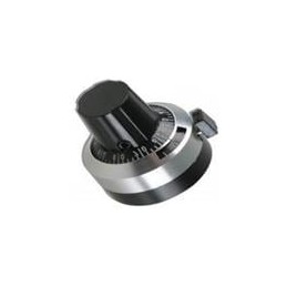1 pcs : ACD22 6.35-10 - Knobs & Dials 10 Turn 6.35mm Shaft 22.2mm Diameter