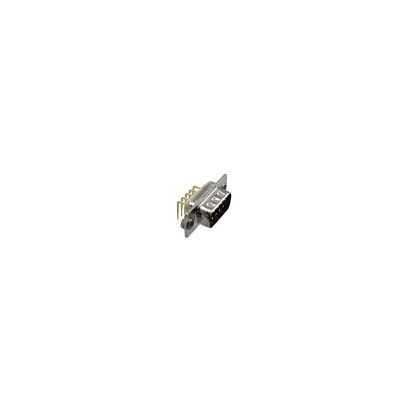 1 pcs : 773-E09-113R001 - D-Sub Standard Connectors IP67 9P MALE CONN R/A .283' FP