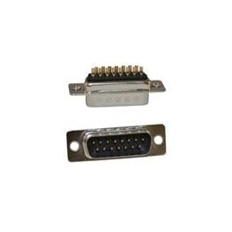 1 pcs : 171-025-203L031 - D-Sub Standard Connectors 25P Fem Solder Cup w/ Clinch Nut 3