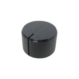 1 pcs : 450-7016 - Knobs & Dials BLACK ALUM .87'D