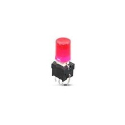 1 pcs : PS004-N22NPR1AXBUBXX - Pushbutton Switches PUSH SW DPDT ON-(ON) ULTRA BLUE LED