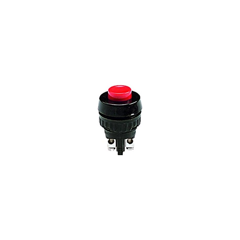 1 pcs : 1.10.001.001/0205 - Pushbutton Switches 1NO White Screw Term 15.2mm mnt hole dia