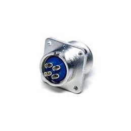 1 pcs : 97-3102A-14S-2S(621) - Circular MIL Spec Connector 4P Sz 14S Box Mount Socket Recept Solder