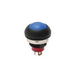 1 pcs : RP8100B2W1CEBLKBLKRED - Pushbutton Switches Pshbutn Switch 1.5mm 125mA 500K LEDRed