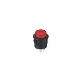 1 pcs : R13-523BL-05-BRR-L1 - Pushbutton Switches OFF-ON ILLUM RED