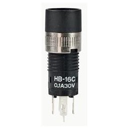 1 pcs : HB16CKW01 - Pushbutton Switches SPDT ON-ON RND