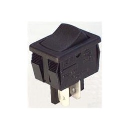 1 pcs : GRS-4011-1600 - Rocker Switches SPST MINI BLK ON-OFF