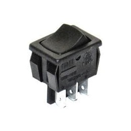 1 pcs : GRS-4012-1600 - Rocker Switches SPDT MINI BLK ON-ON