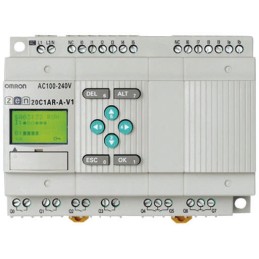 1 pcs - Omron ZEN Series Logic Module, 85 - 264 V ac Supply, Relay Output, 12-Input, Analogue Input