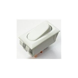 1 pcs : GRS-2011-2401 - Rocker Switches SPST 16A MATTE WHT