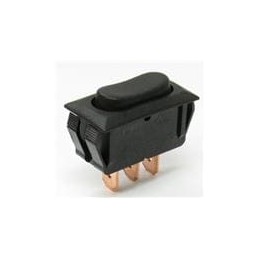 1 pcs : GRS-2013A-2400 - Rocker Switches SPDT 16A MATTE BLK