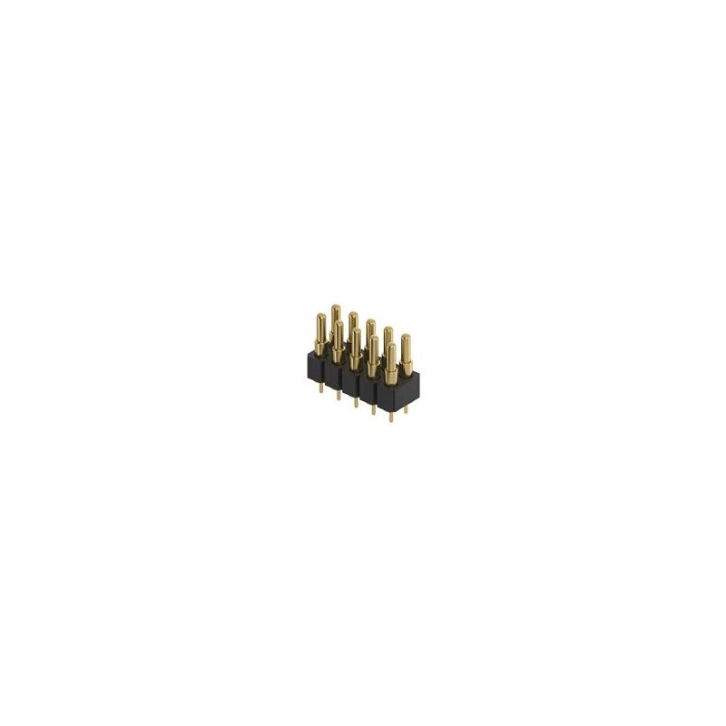 1 pcs : 818-22-010-10-004101 - Headers & Wire Housings STD SPRING-LOADED CONNECTOR