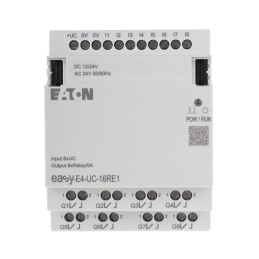 1 pcs - Eaton EasyE4 Series Logic Module, 12 V dc, 24 V dc Supply, Relay Output, 8-Input, Digital Input