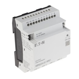 1 pcs - Eaton EasyE4 Series Logic Module, 12 V dc, 24 V dc Supply, Relay Output, 8-Input, Digital Input