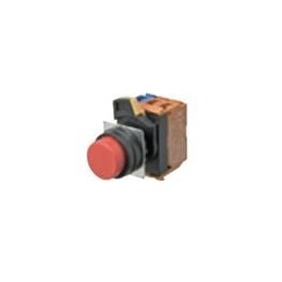 1 pcs : A22NN-BPM-NYA-G100-NN - Pushbutton Switches Assm, Prj, Plas Bzl, Yllw, 1 N