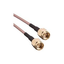 1 pcs : CSE-SGAM-305-SGAM - RF Cable Assemblies SMA Plug (Male Pin) to SMA Plug (Male Pin) with 305 mm (12 in) of RG-316 Cable