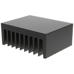 1 pcs - Heatsink, Universal Rectangular Alu, 1.25K/W, 75 x 100 x 40mm