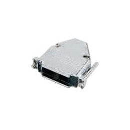 1 pcs : 300X11199X - D-Sub Backshells 25P METAL HOOD WITH STRAIGHT CABLE EXIT