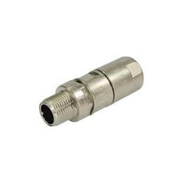 1 pcs : 21038211805 - Circular Metric Connectors M12 CRIMP SLIM 8POL A-CODED MALE