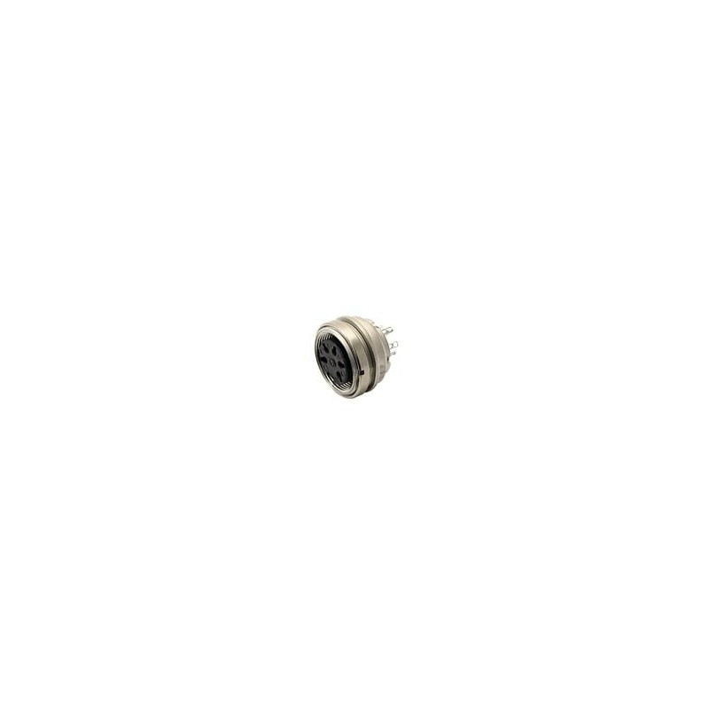 1 pcs : T 3403 100 - DIN Connectors 6 Pin female, Rear Pnl Mnt
