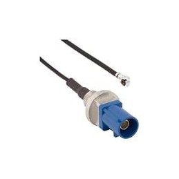 1 pcs : 095-820-109-20C - RF Cable Assemblies FKRA(M)-AMC(M)1.37MM 7.87 Str Blkhd Plug