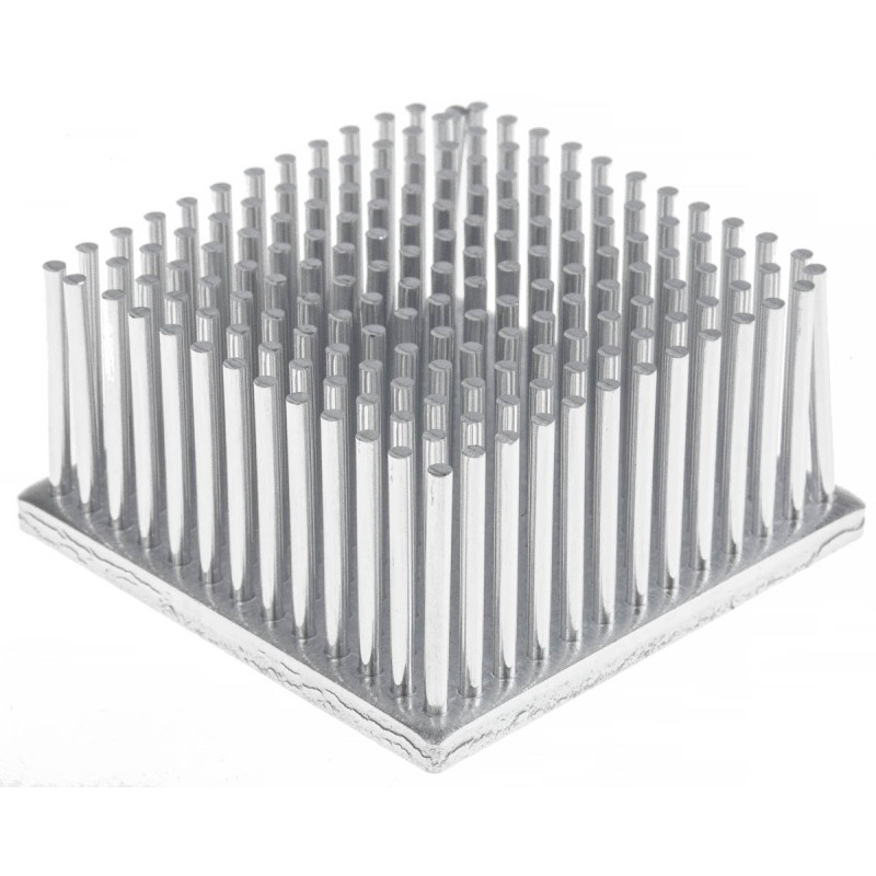 1 pcs - Heatsink, Universal Square Alu, 2.4K/W, 50 x 50 x 25mm, Adhesive Foil, Conductive Foil