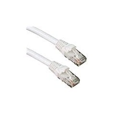1 pcs : MP-64RJ45UNNW-008 - Ethernet Cables / Networking Cables CAT 6 UNSHIELDED, WHITE, 8'