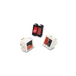 1 pcs : TLGG-DR-TA201-TB-B/250N - Rocker Switches RED NEON 250V ROCKER