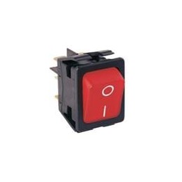 1 pcs : C1553VQNAI - Rocker Switches C1553VQN BLACK RE D 230V